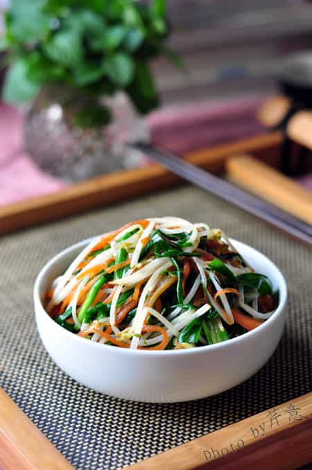 蠔油韭菜豆芽