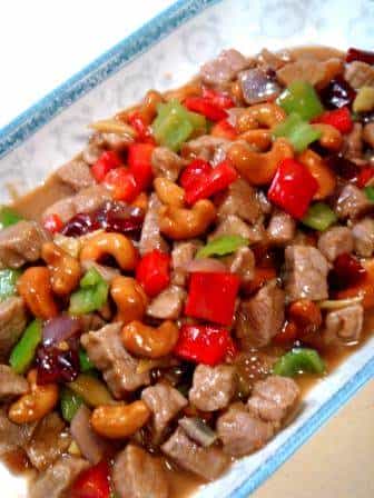 腰果炒牛肉