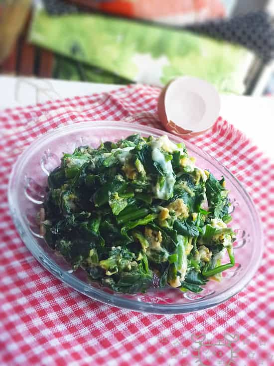 菠菜潑蛋