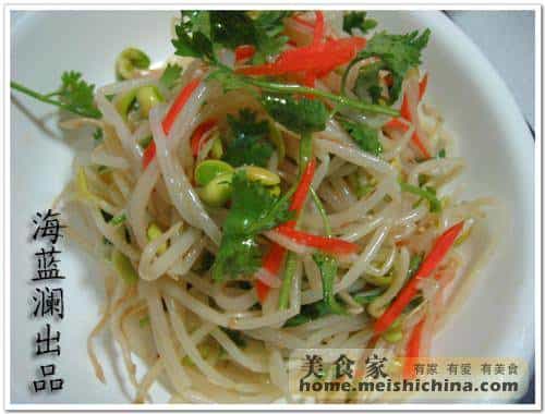 超誘惑的拌黃豆芽