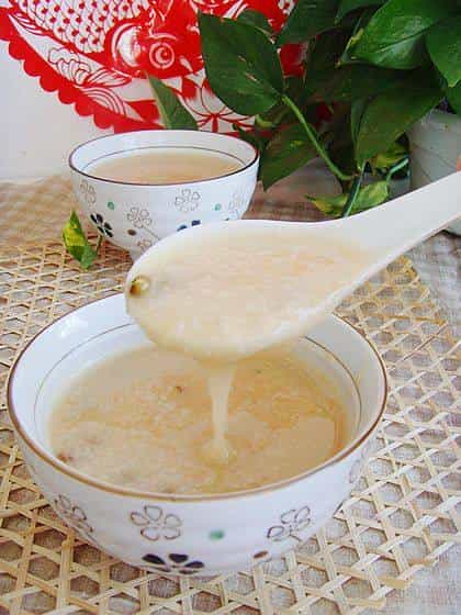荷葉綠豆粥