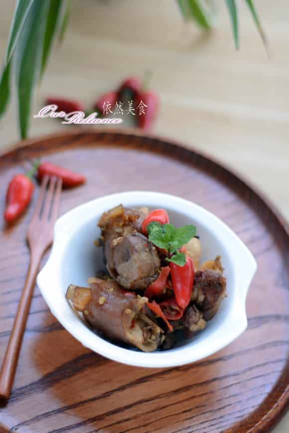 茶籽油燉羊肉