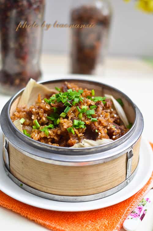 粉紅蒸牛肉