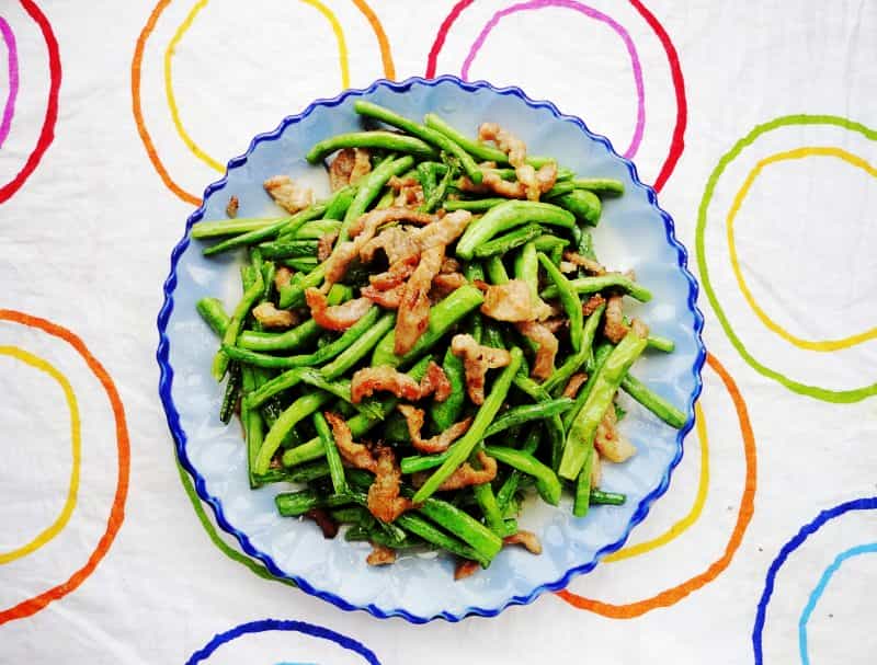 肉絲炒豆角