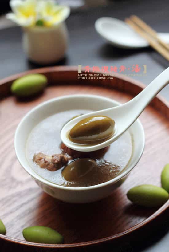 青橄欖豬骨湯