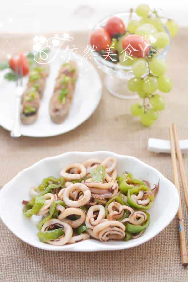 青椒魷魚圈