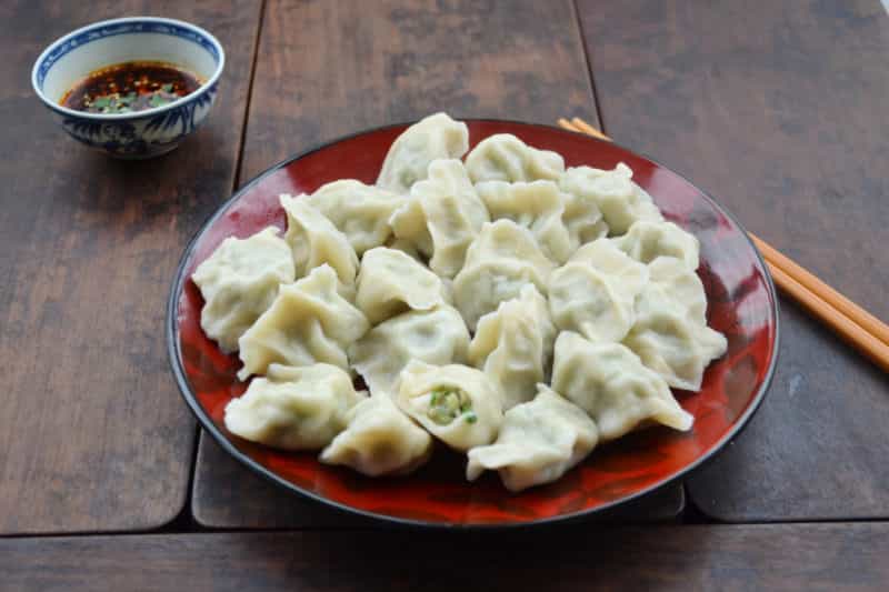 芹菜蝦肉水餃