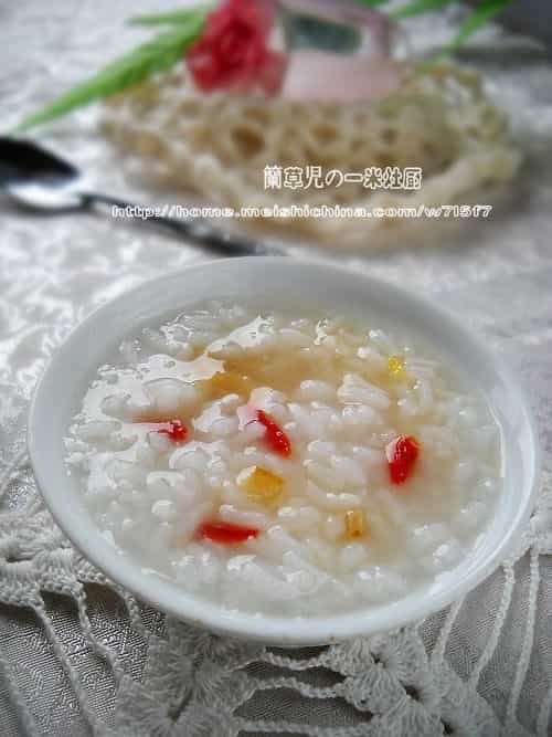 枸杞柚子粥