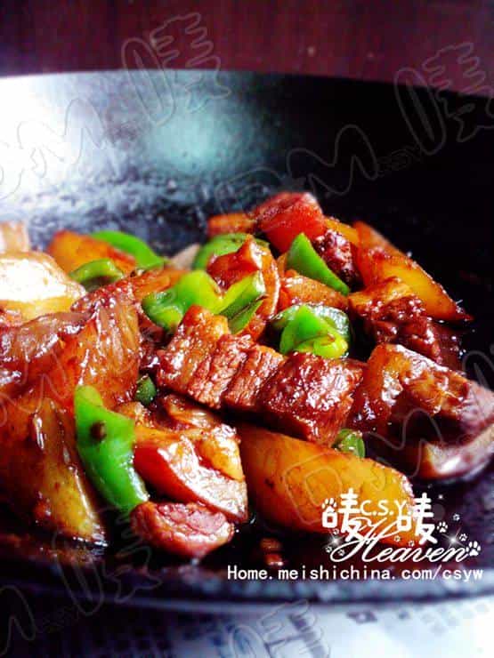 蘿蔔紅燒肉