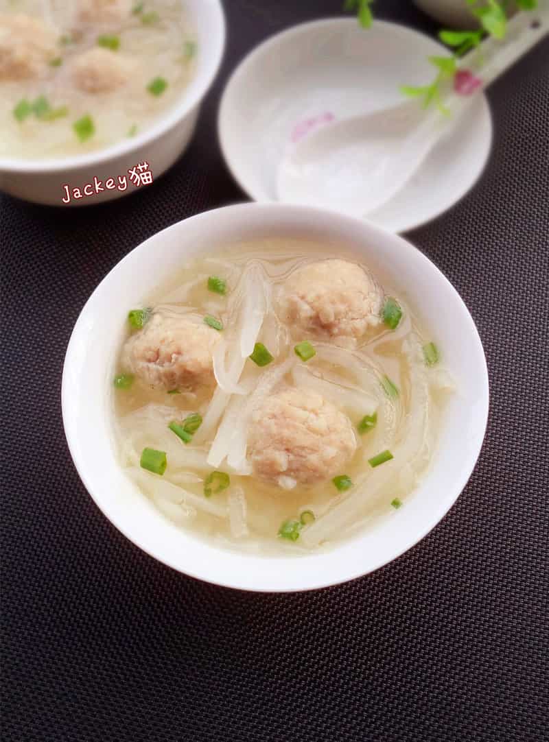 蘿蔔絲丸子湯