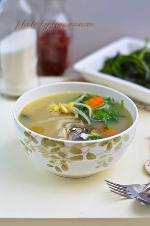 魚骨蔬菜湯