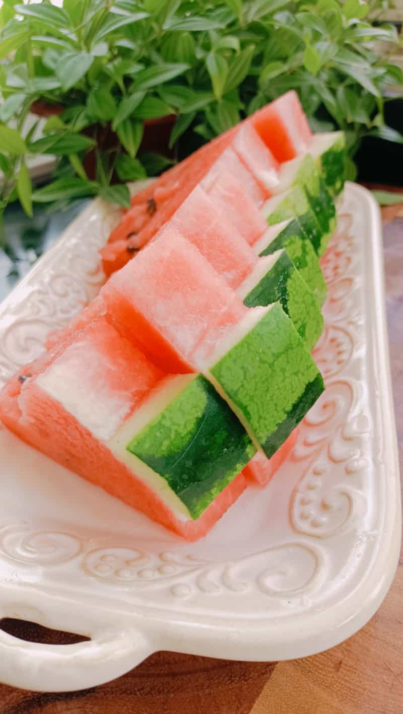 西瓜正確切法