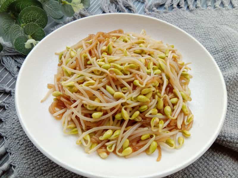 清炒豆芽粉條