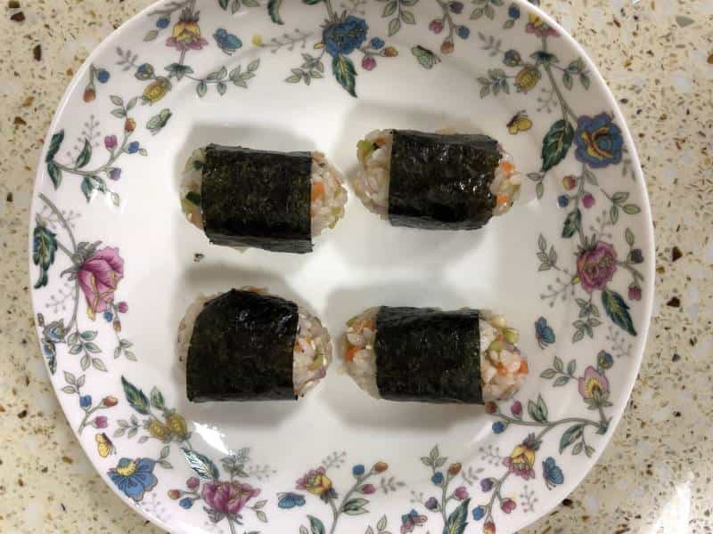 五彩紫菜包飯