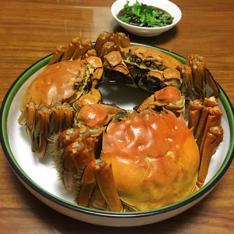蒸螃蟹