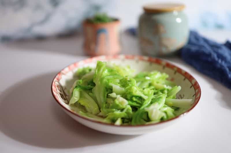 素炒包包菜