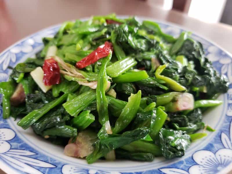 清炒菠菜