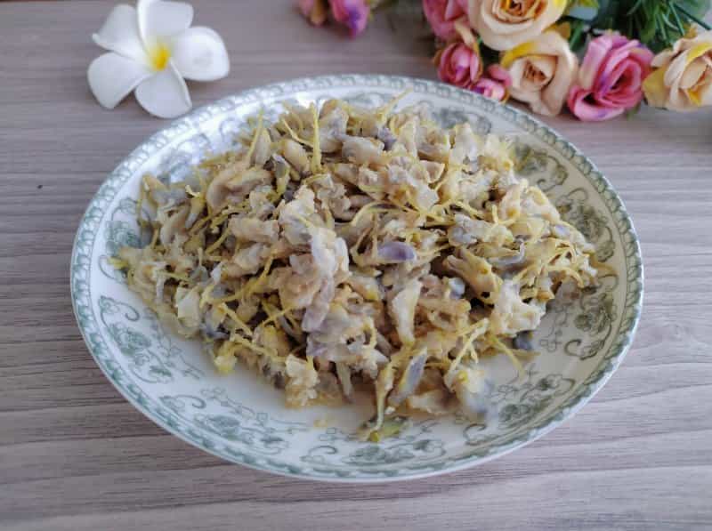 紫藤花蒸飯