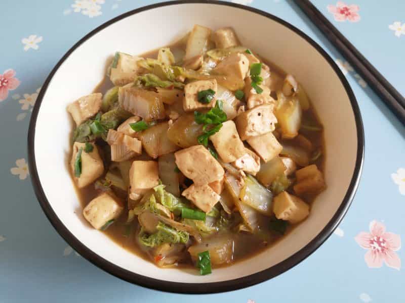 高麗菜燉豆腐