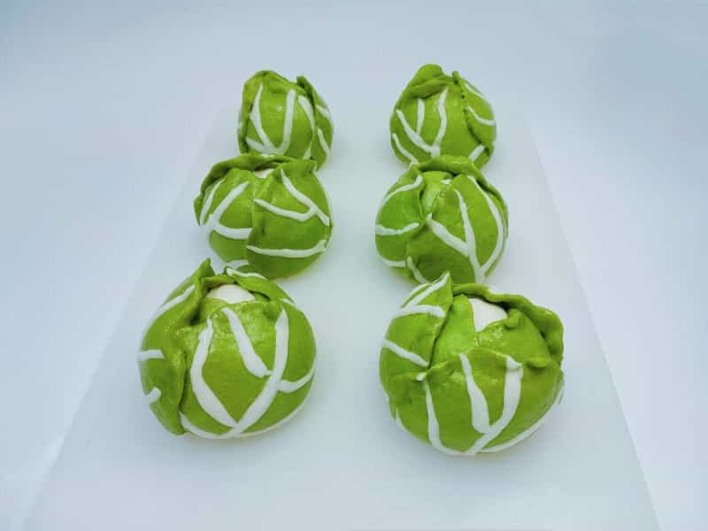 包菜豆沙包