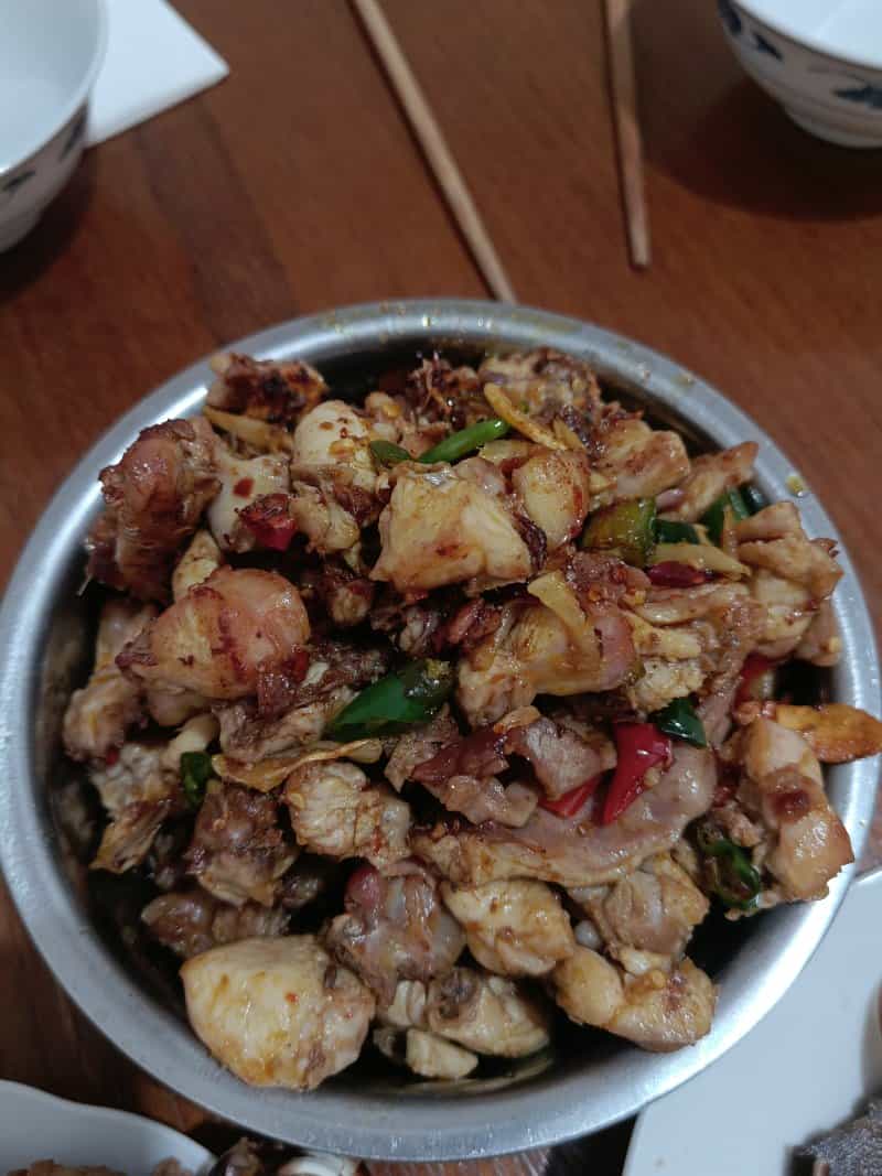泡椒兔肉
