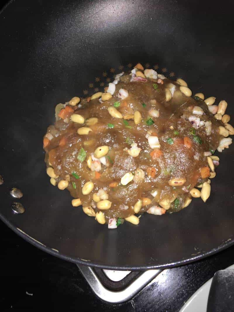 炒海鮮味地瓜粉