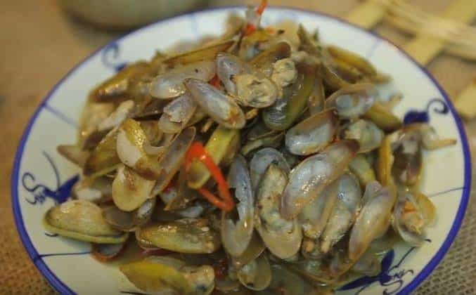 潮汕炒薄殼