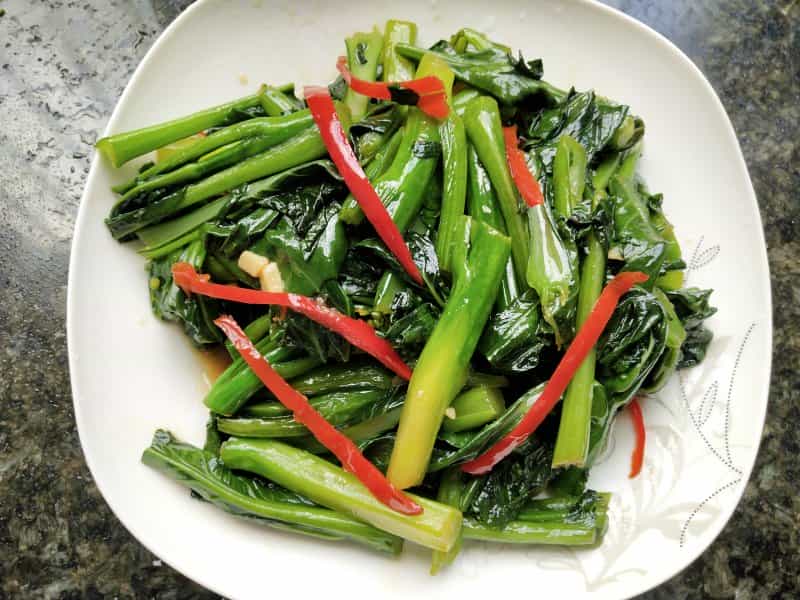 清炒菜心