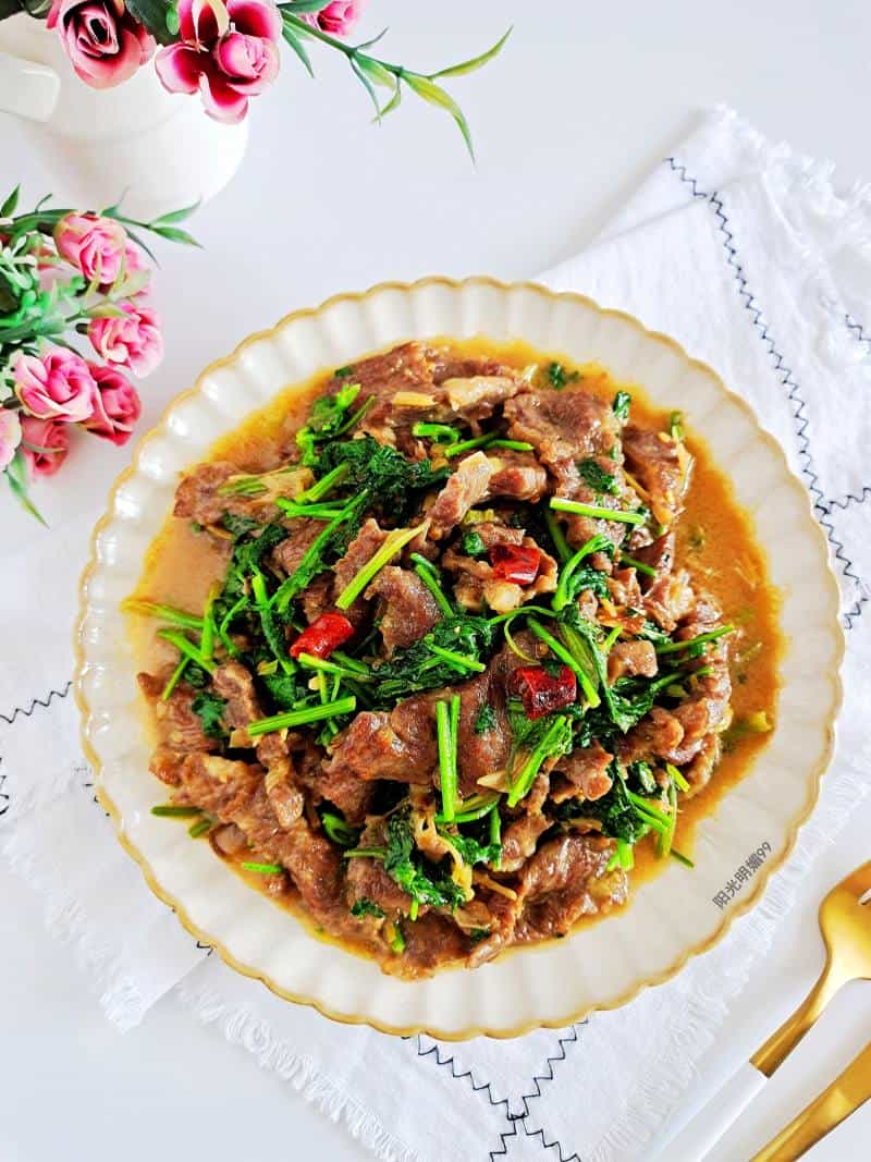 小炒牛肉