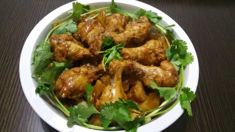 雞膀根燉土豆