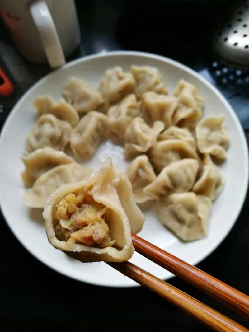 胡蘿蔔羊肉餃子