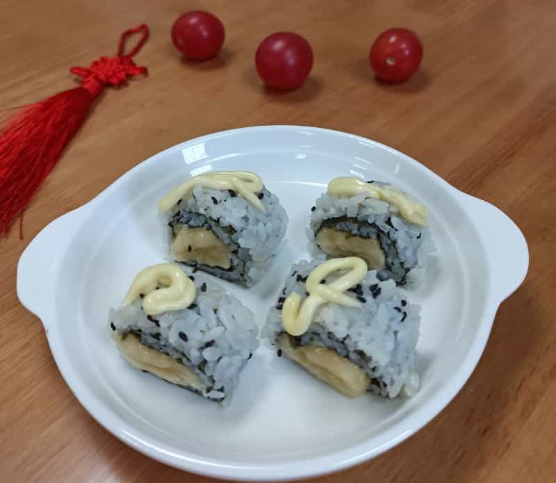 芝麻香蕉反轉壽司