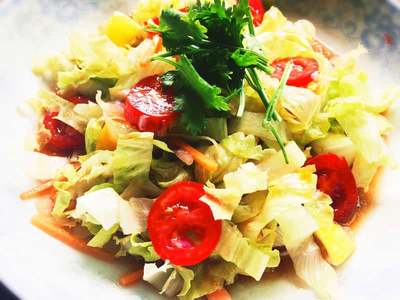 鮭魚蔬菜沙拉