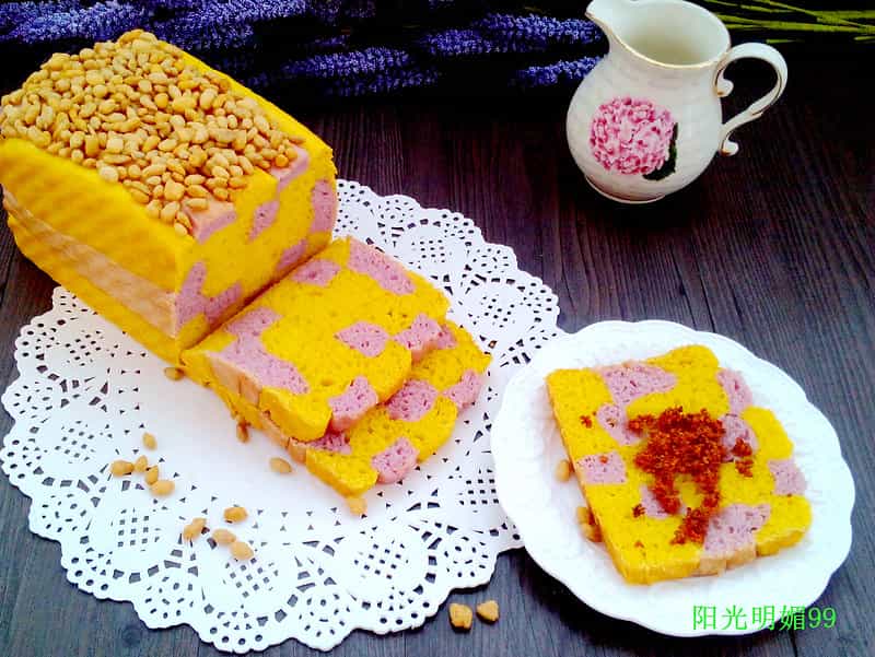 紫薯南瓜斑點吐司