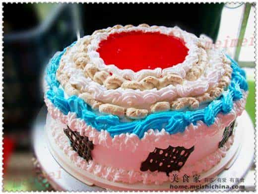 咖啡杏仁奶油蛋糕