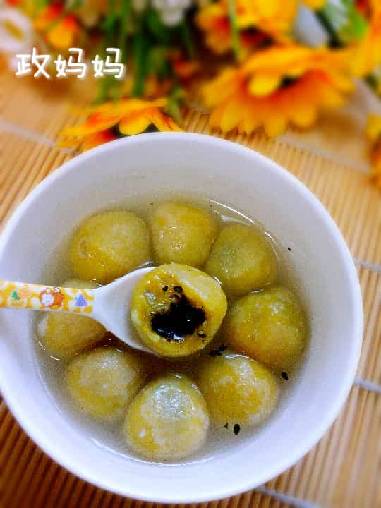 南瓜湯圓