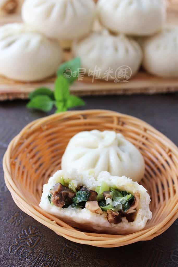 香菇青菜包