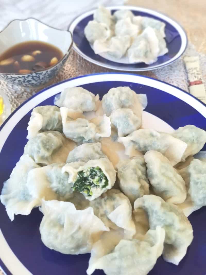 火麻薺菜水餃