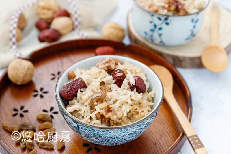 不甜的八寶飯