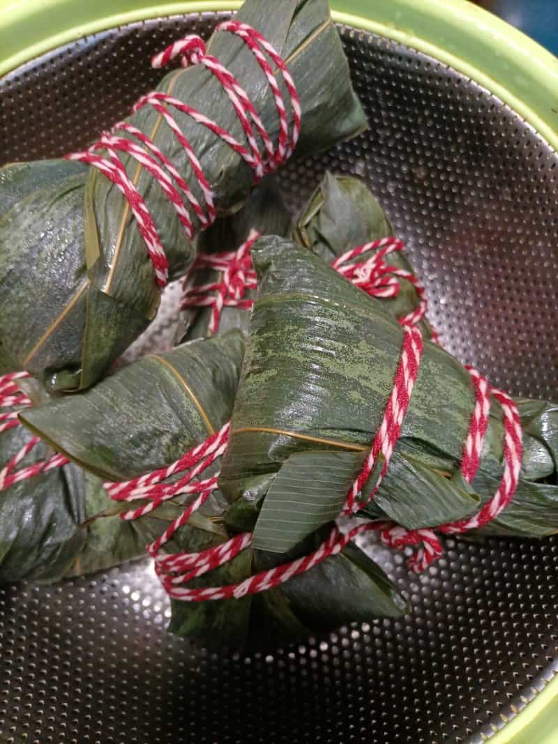排骨鹹蛋黃粽