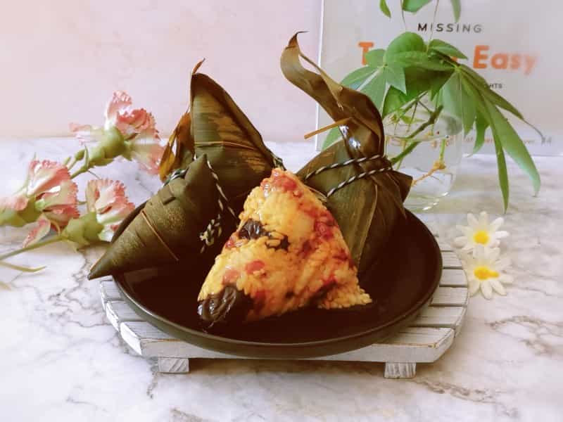 紅棗紅豆糯米粽子