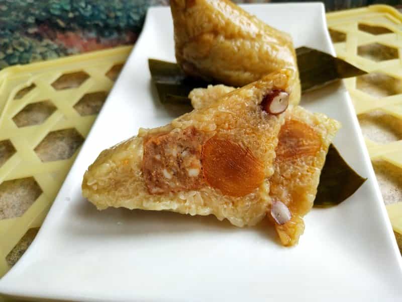 牛肉腸蛋黃粽