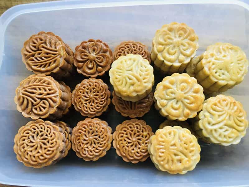 廣式豆沙月餅