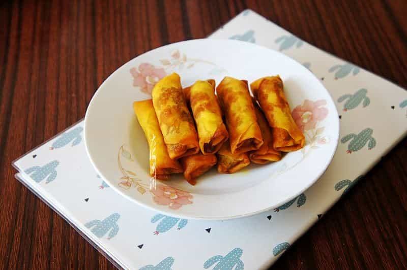 酥脆炸春捲
