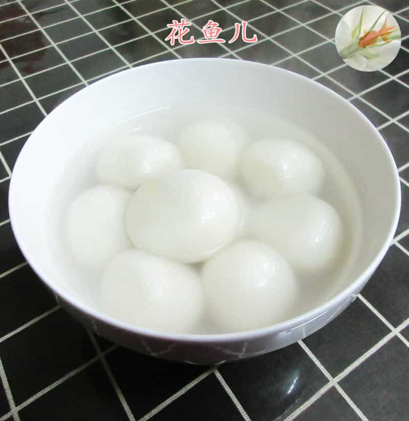 奶黃餡湯圓