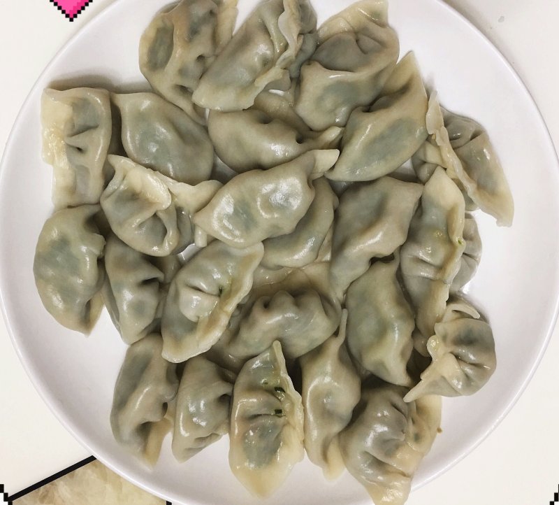豬肉蝦仁韭菜水餃
