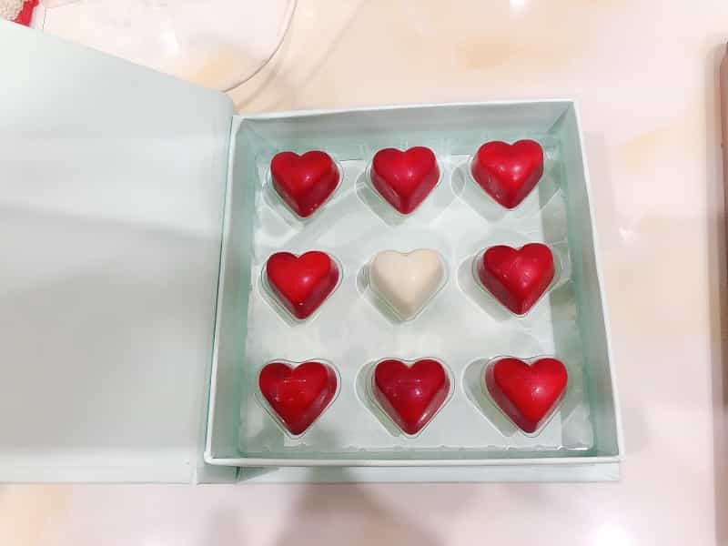手工愛心巧克力