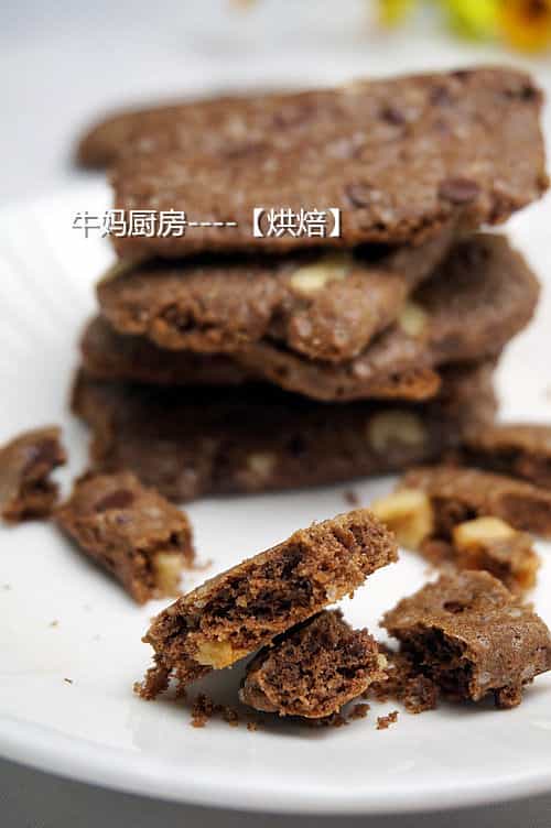 堅果巧克力酥香餅乾