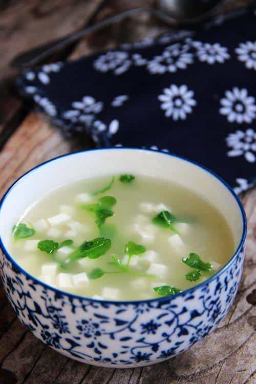 薺菜豆腐羹
