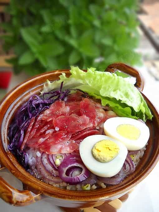 甘藍煲仔飯